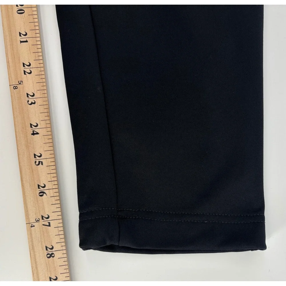 Nike Dri-Fit Pants Men's S Black Swoosh Tapered Training AT3260-010